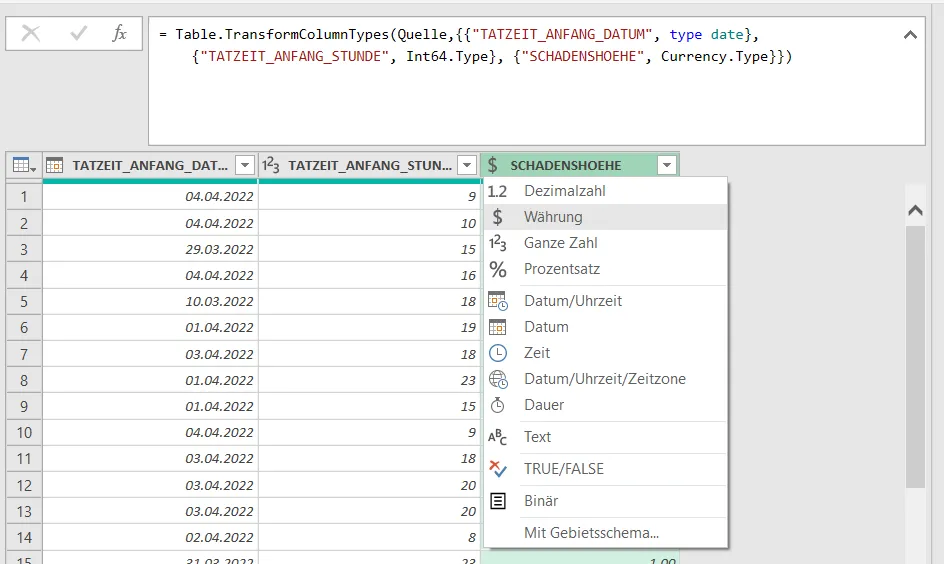 Data Types