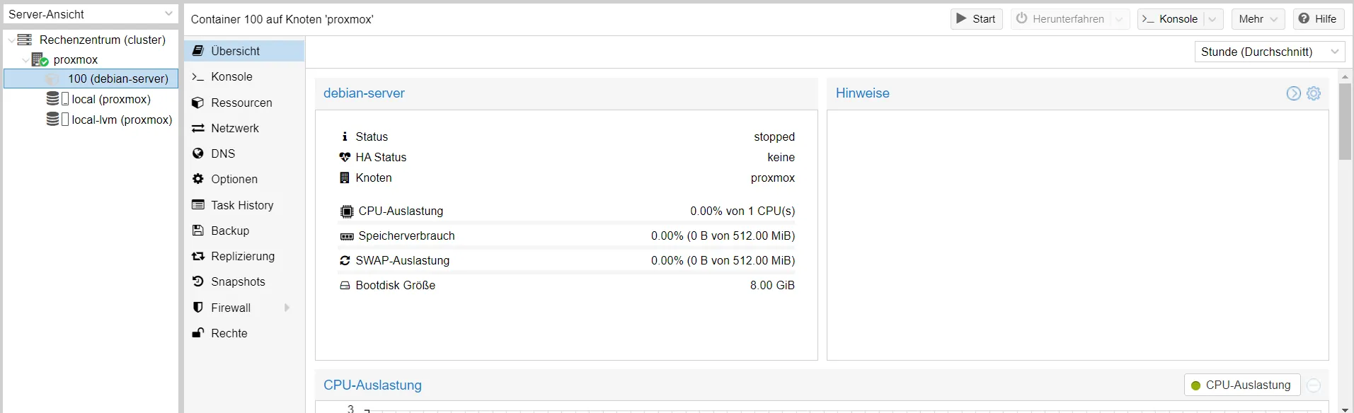 Debian 11 Container