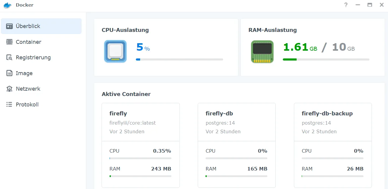 Docker GUI