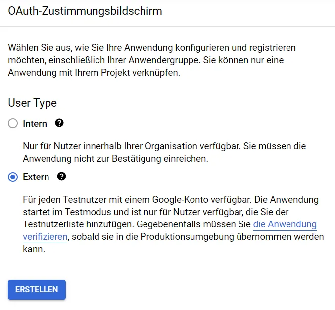 External usertype