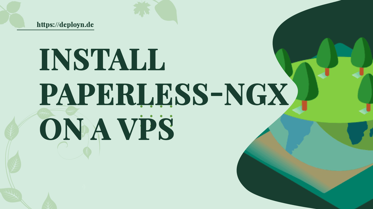 How to Install Paperless-ngx on a VPS hero image