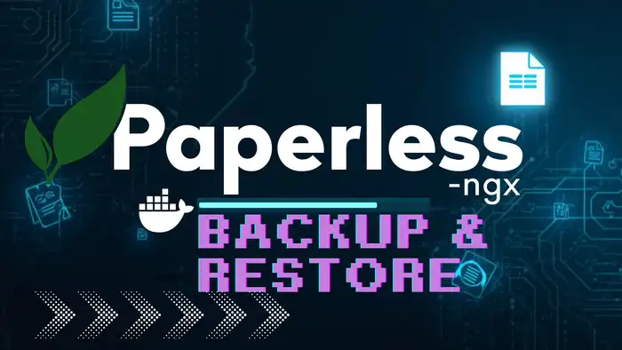 Paperless-ngx Backup & Restore: Die richtige Strategie cover image