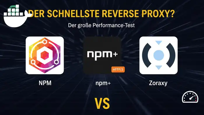 Reverse Proxy Benchmark 2025: NPM vs. NPM+ (HTTP/3) vs. Zoraxy cover image