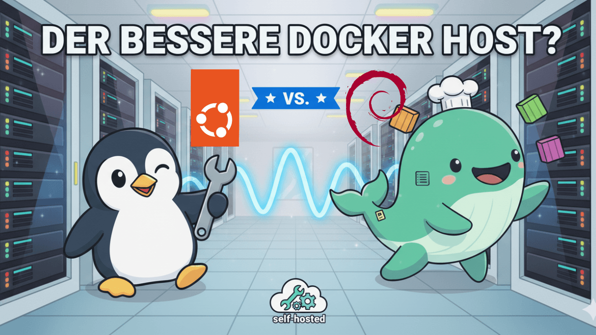 Ubuntu 24.04 vs. Debian 13: Docker Performance Benchmark hero image
