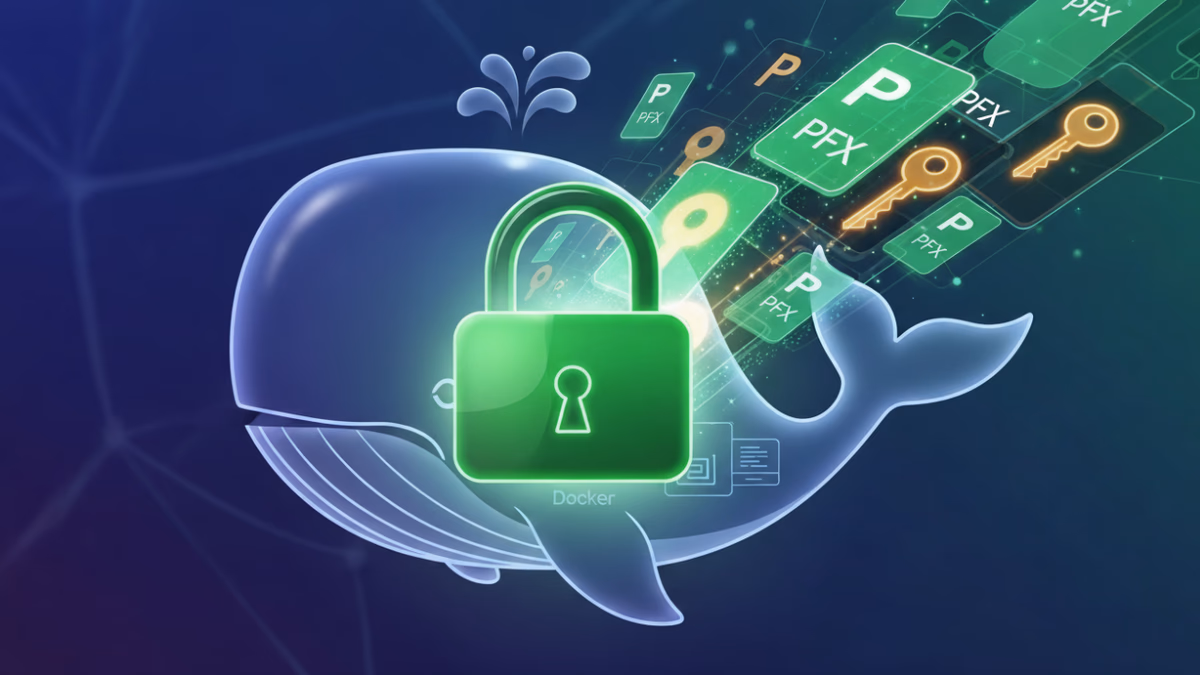 SSL für Nginx in Docker: PFX-Zertifikate richtig einrichten hero image