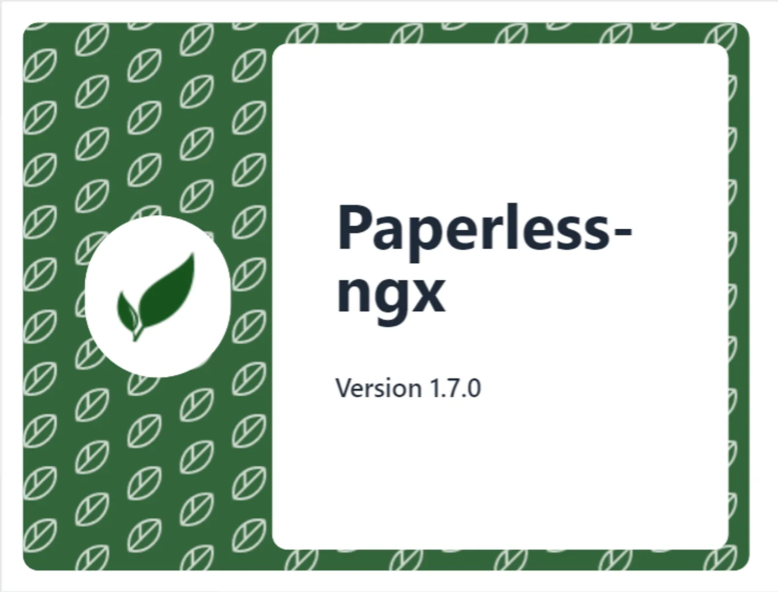 Paperless-ngx Version 1.7.0-heroimage