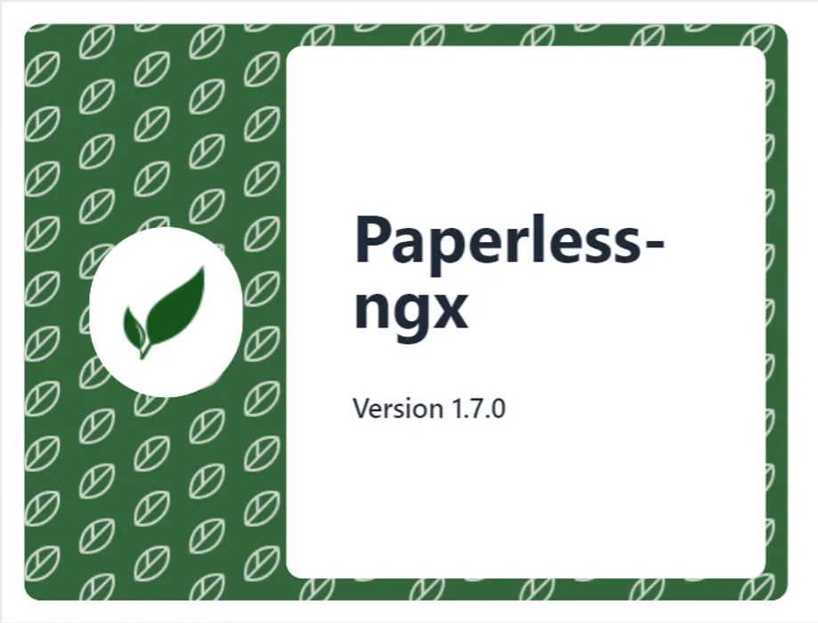 Paperless-ngx Version 1.7.0 cover image