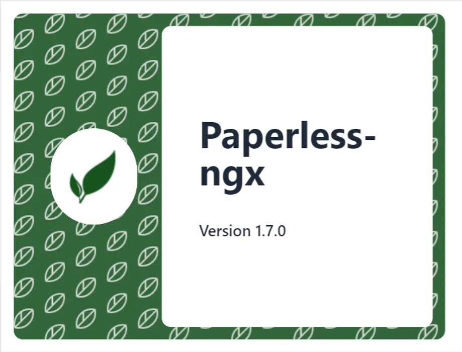 Paperless-ngx Version 1.7.0 cover image