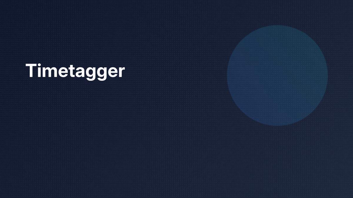 Zeiterfassung leicht gemacht: Timetagger mit Docker Compose installieren hero image