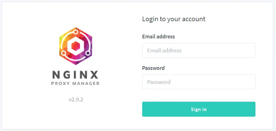 NPM login screen