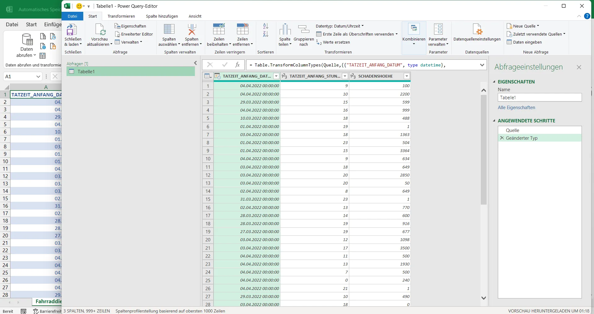 Power Query-Editor