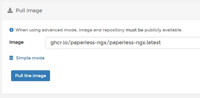 Paperless-ng Image Update