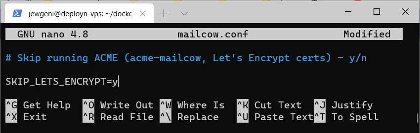 Setting to skip certificate retrieval
